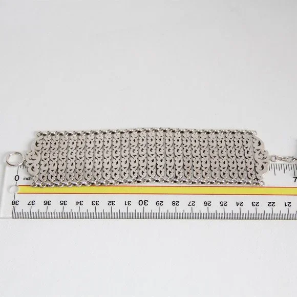 Lois Hill Sterling Silver Scroll Link Bracelet - Picture 8 of 13